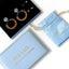 2-1 mix en match - Divine oorbellen hoop Turquoise Zilver